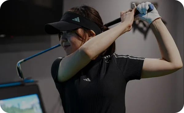 OK ON GOLF TYPE-D でのプレイの様子